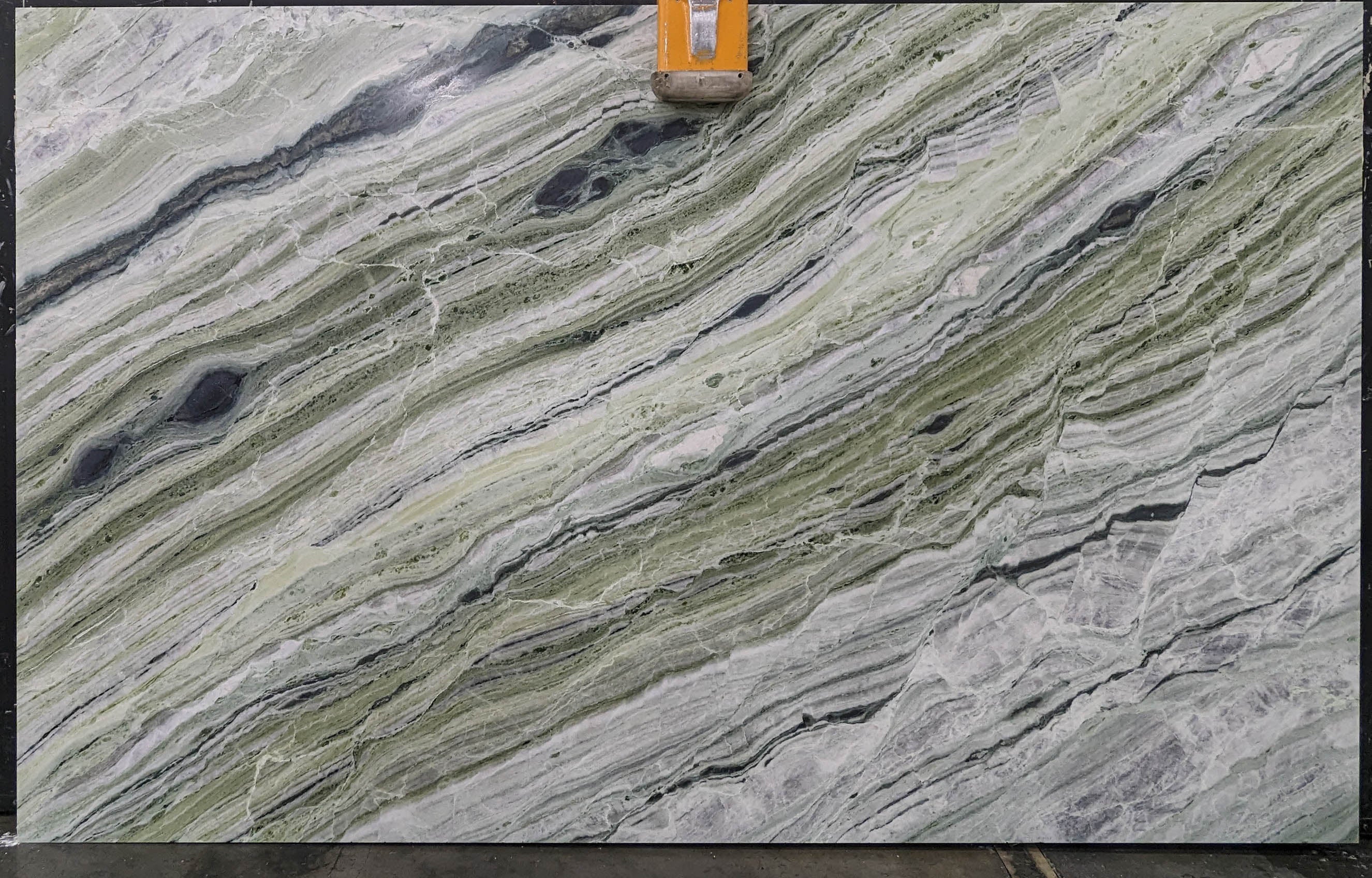  Matcha Verde Marble Slab 3/4  Honed Stone - L5254#16 -  72x115 