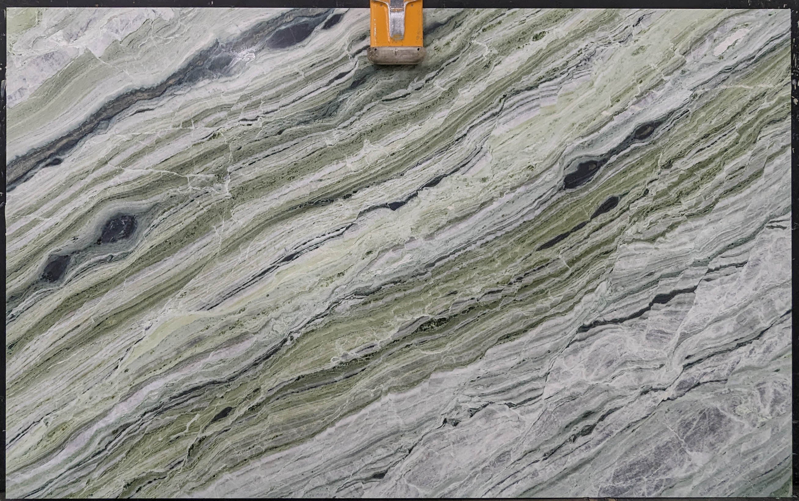  Matcha Verde Marble Slab 3/4  Honed Stone - L5254#18 -  72x115 