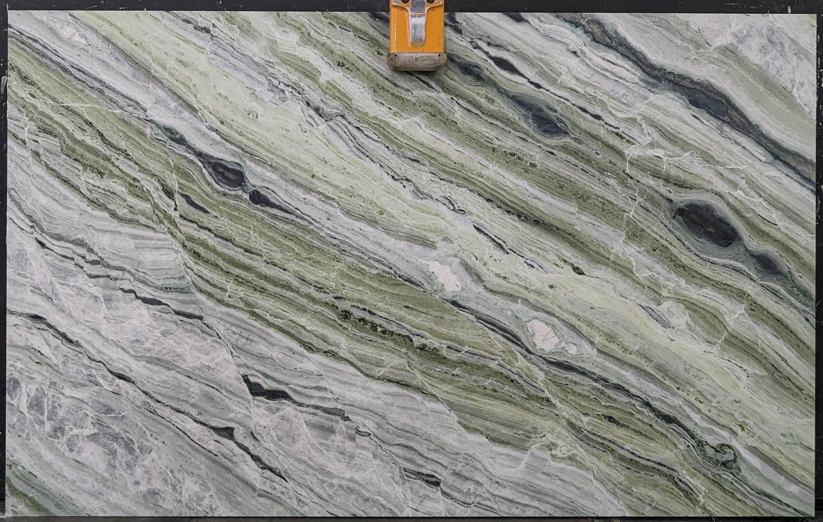  Matcha Verde Marble Slab 3/4  Honed Stone - L5254#21 -  72x115 