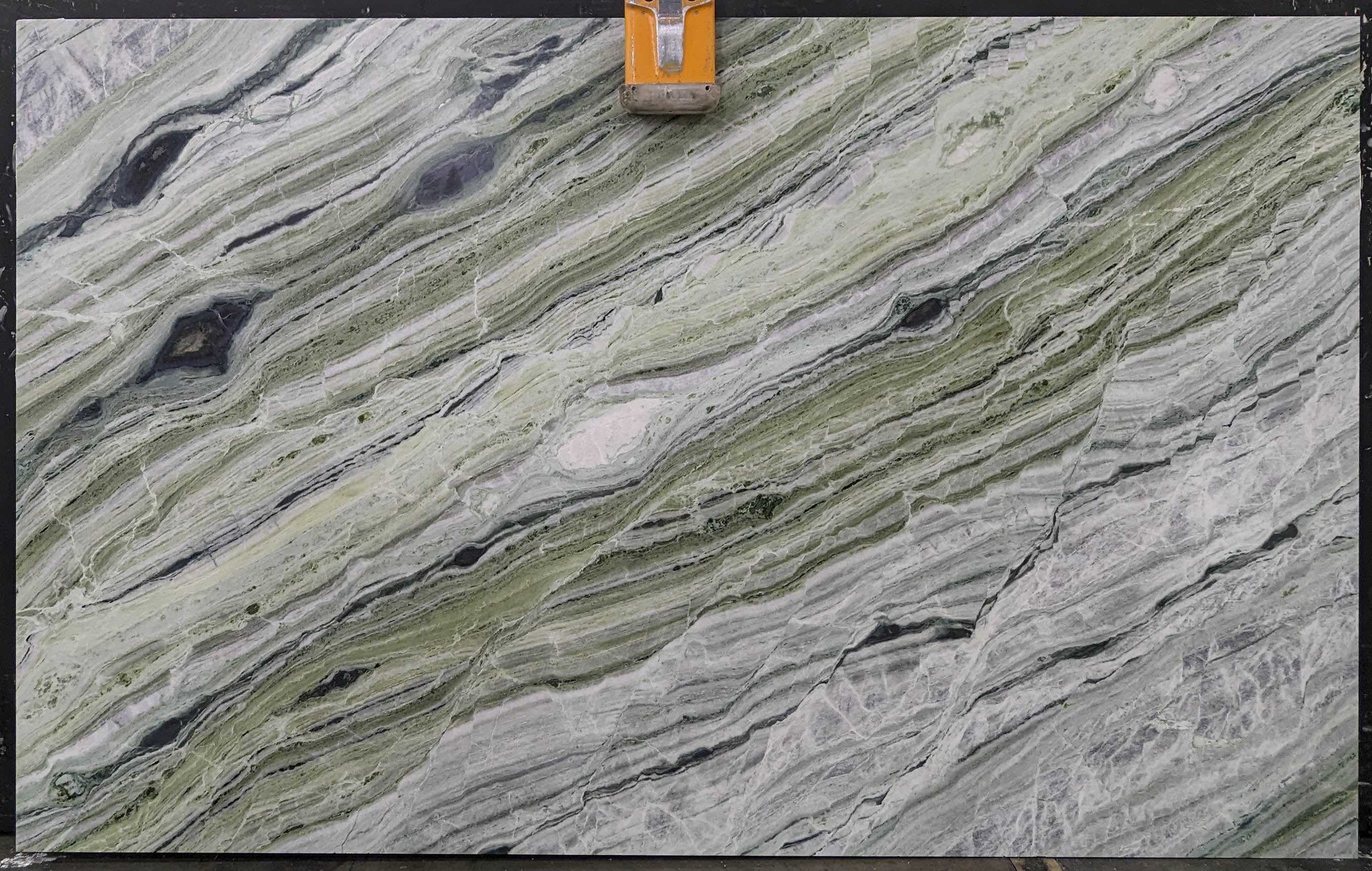  Matcha Verde Marble Slab 3/4  Honed Stone - L5254#26 -  72x115 