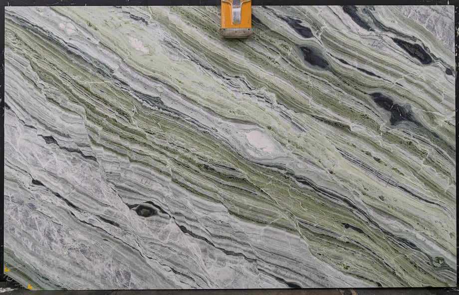  Matcha Verde Marble Slab 3/4  Honed Stone - L5254#27 -  72x110 