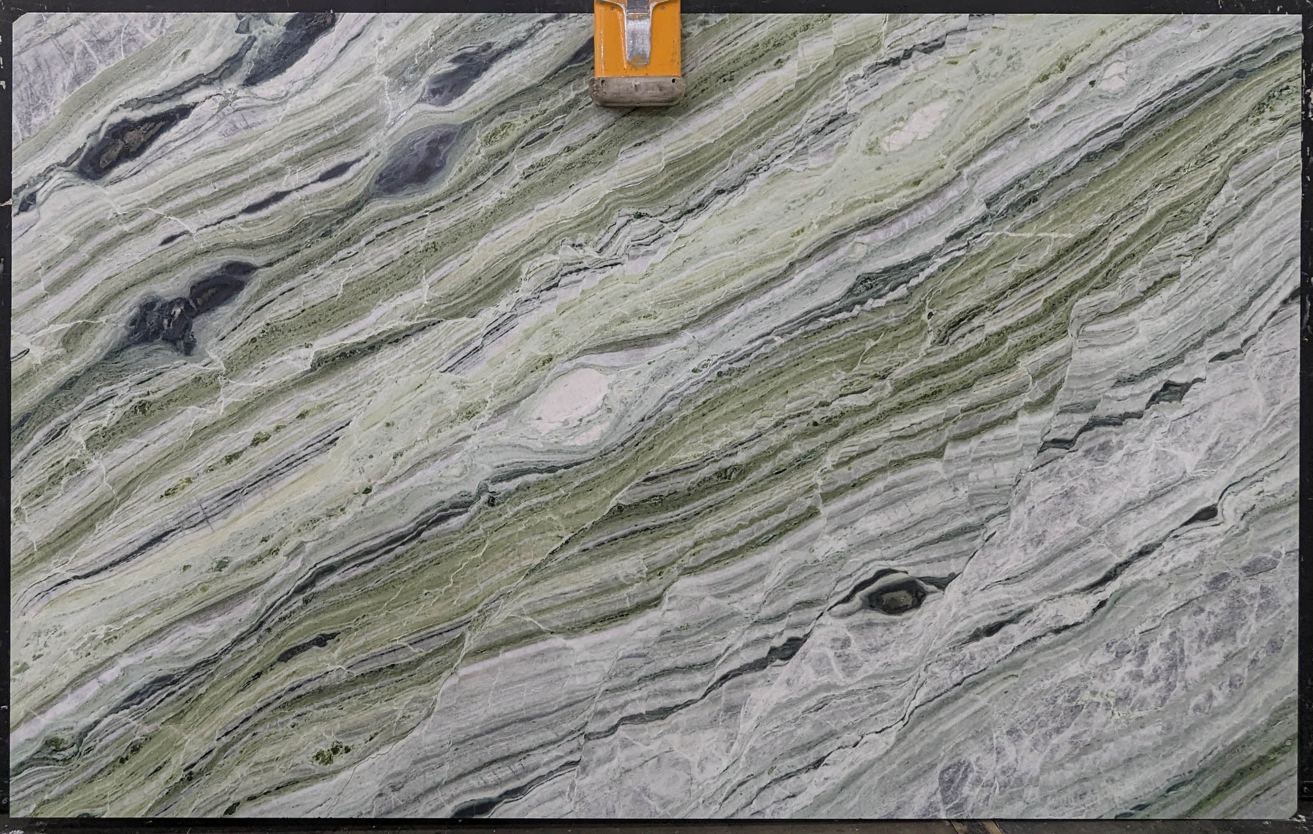  Matcha Verde Marble Slab 3/4  Honed Stone - L5254#28 -  72x115 