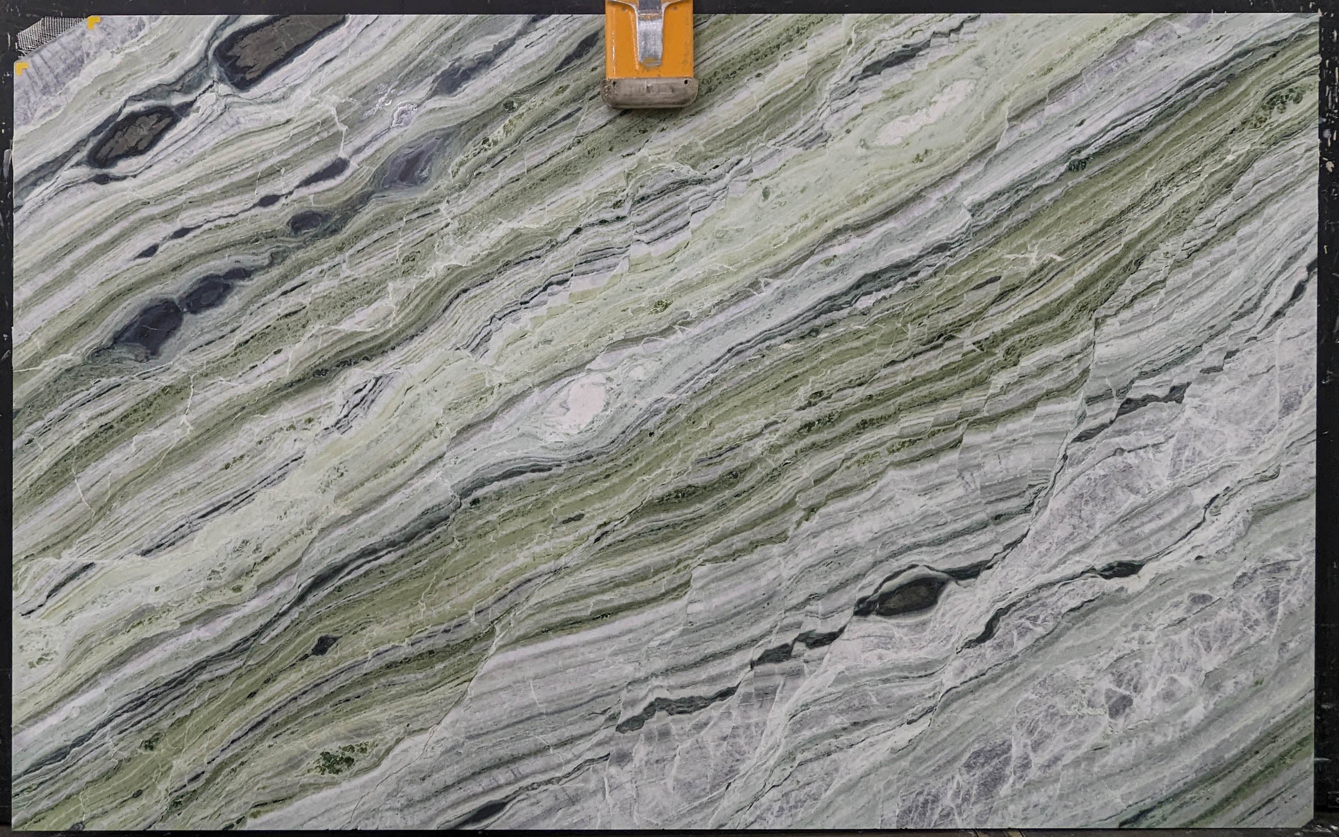 Matcha Verde Marble Slab 3/4  Honed Stone - L5254#30 -  72x109 