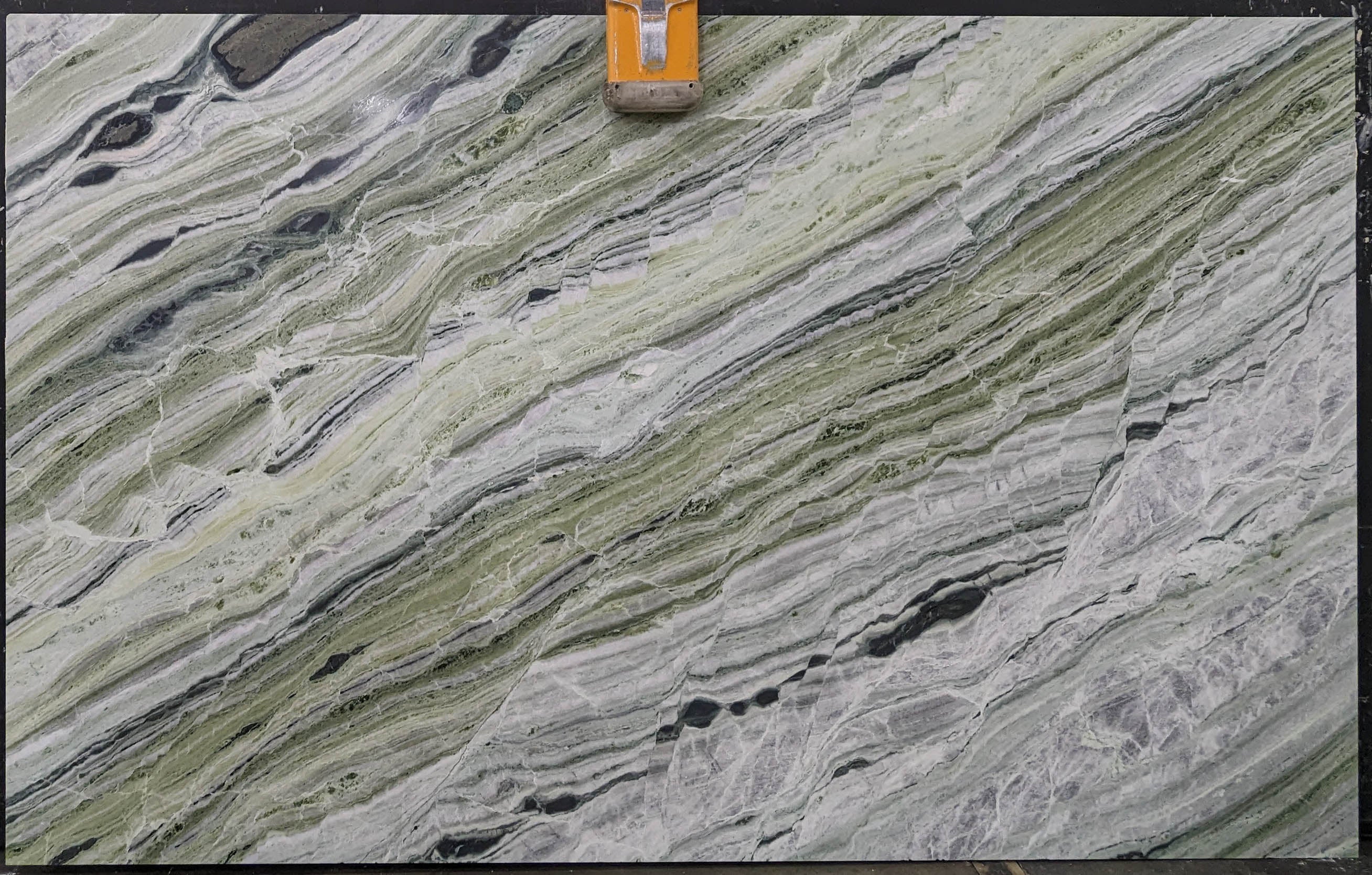  Matcha Verde Marble Slab 3/4  Honed Stone - L5254#31 -  72x115 