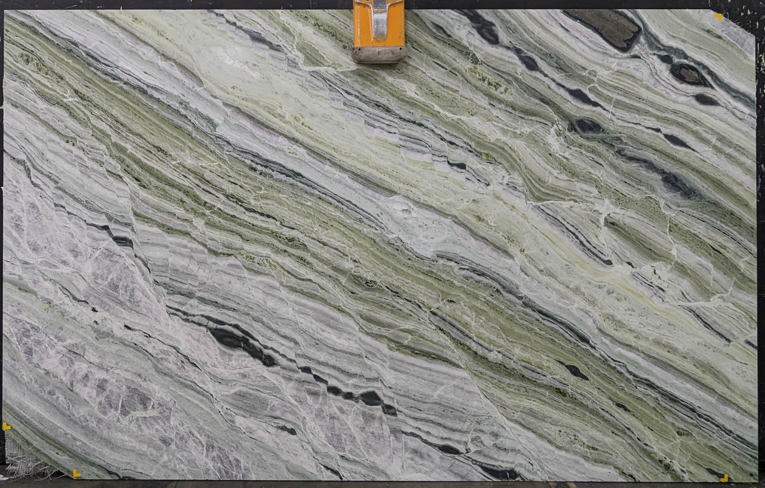  Matcha Verde Marble Slab 3/4  Honed Stone - L5254#32 -  72x103 