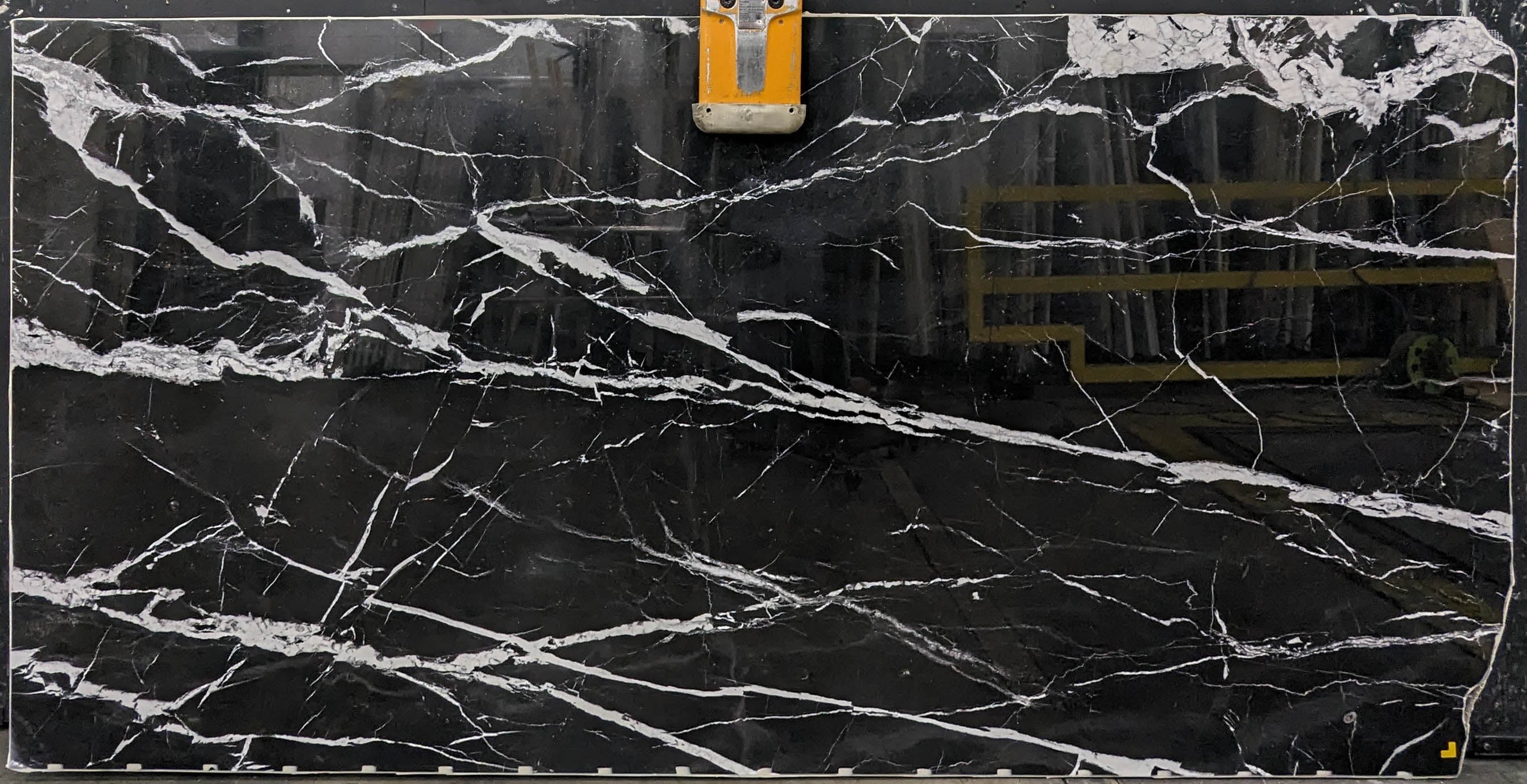  Nero Marquina Marble Slab 3/4 - HN0170#05 -  VS 54x113 