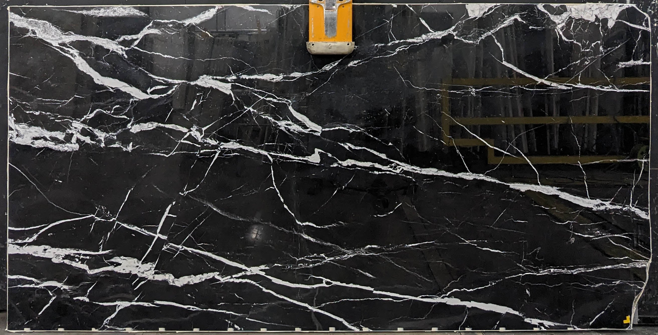  Nero Marquina Marble Slab 3/4 - HN0170#07 -  VS 54x113 