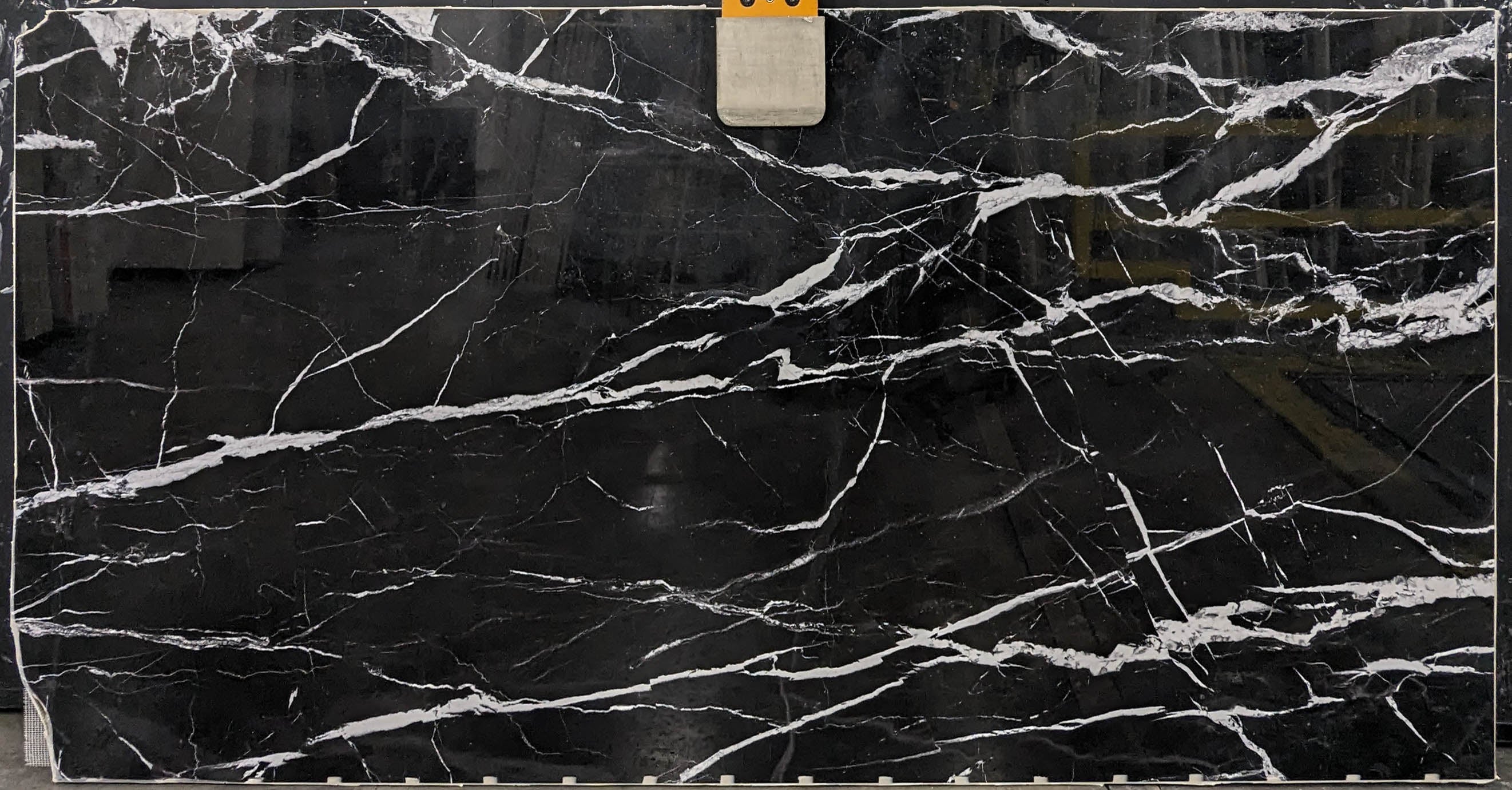  Nero Marquina Marble Slab 3/4 - HN0170#08 -  VS 54x113 