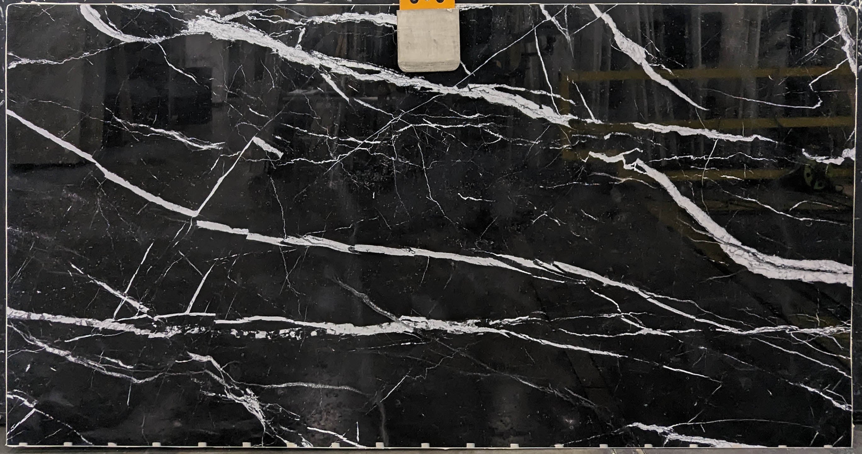  Nero Marquina Marble Slab 3/4 - HN0170#19 -  VS 55x115 