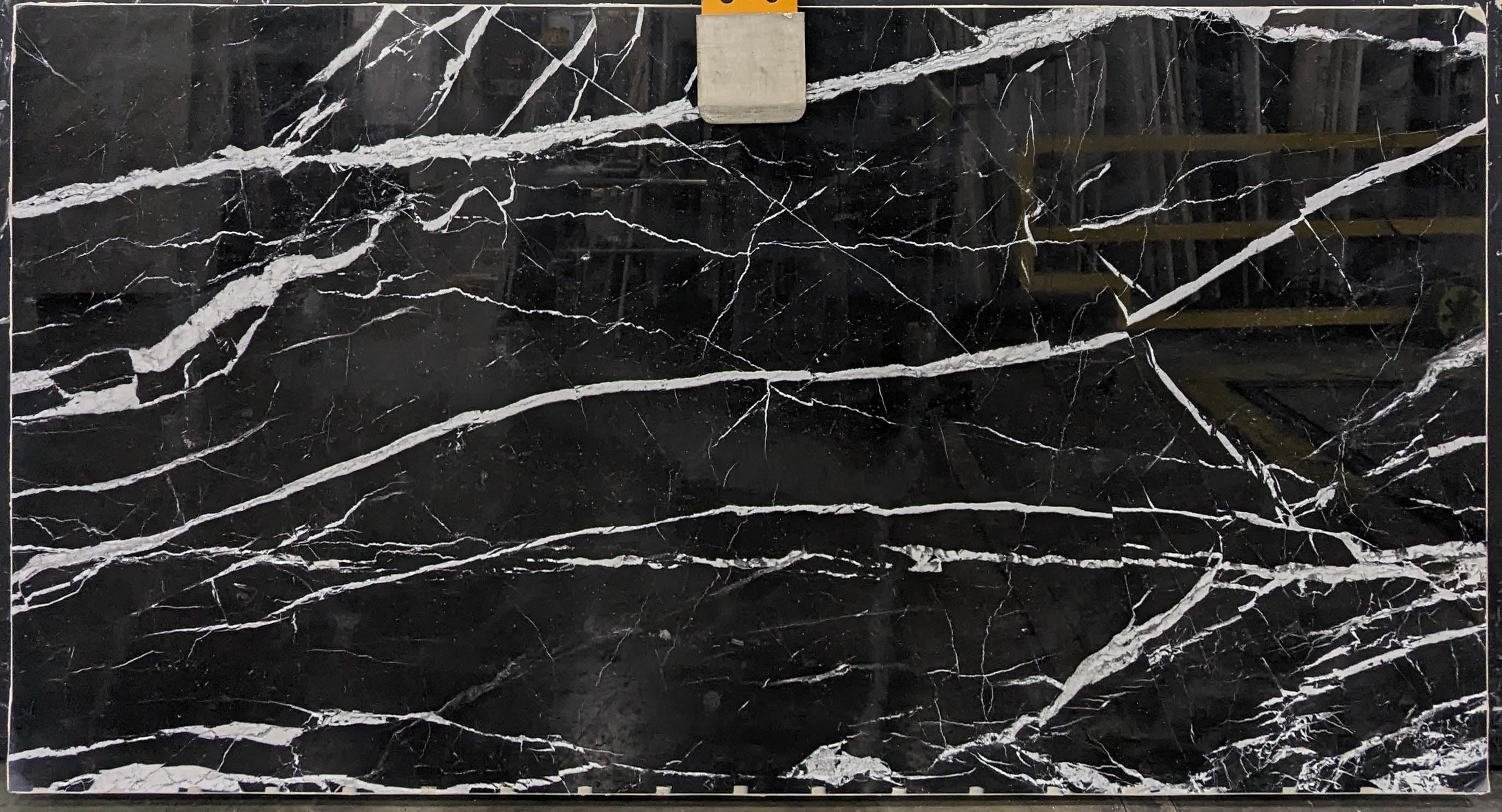  Nero Marquina Marble Slab 3/4 - HN0170#24 -  VS 55x115 