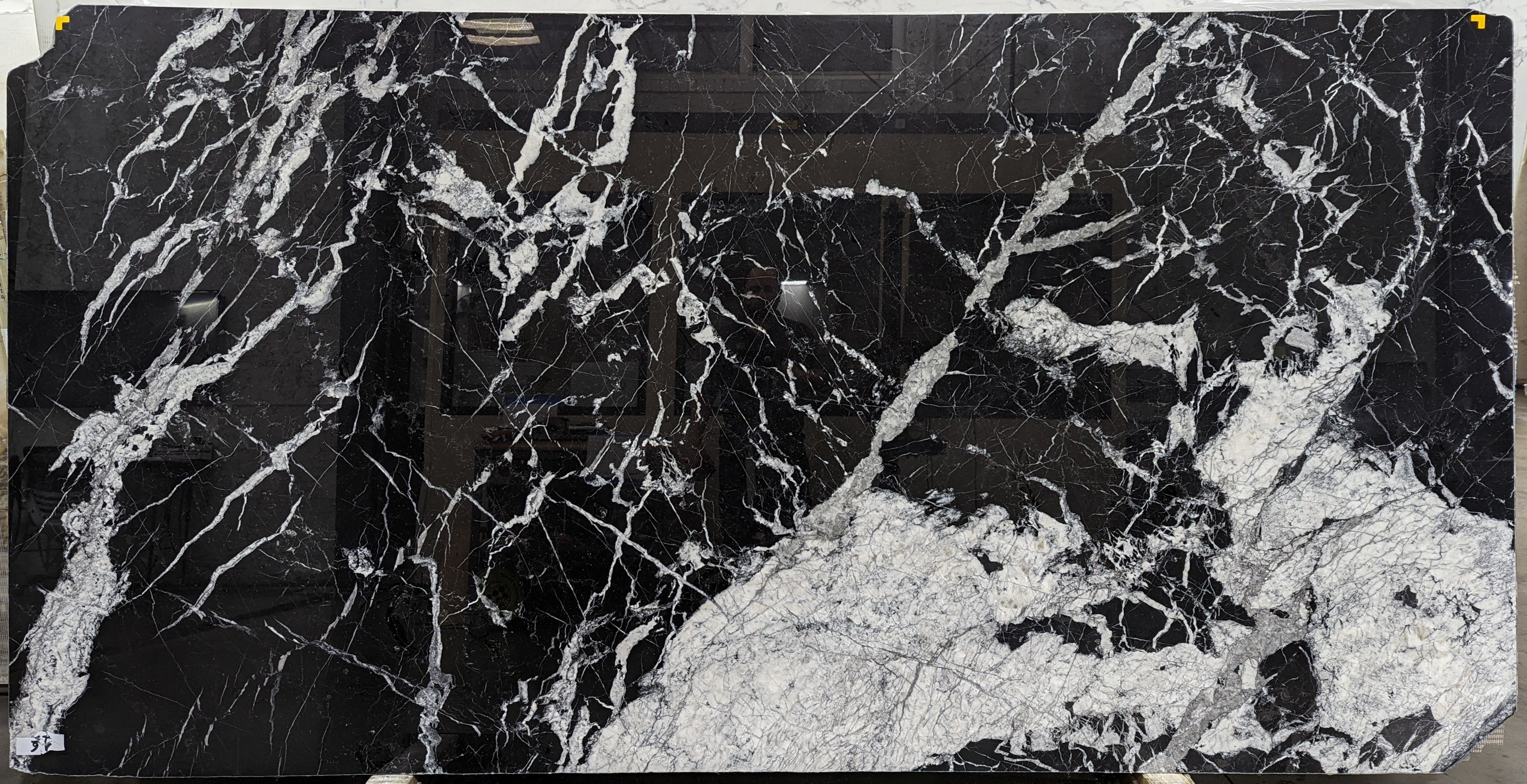  Nero Marquina Marble Slab 3/4 - VR6254#16 -  61x115 