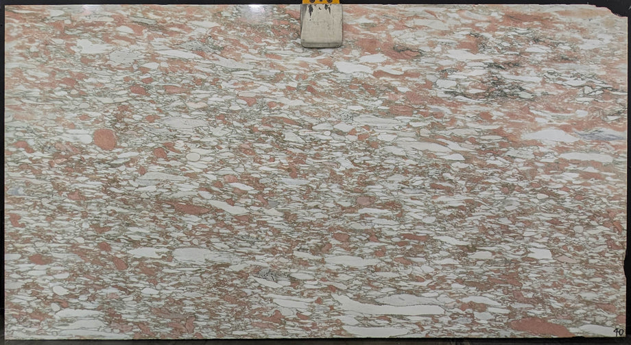  Norwegian Rose Marble Slab 3/4 - B054247#40 -  65x125 
