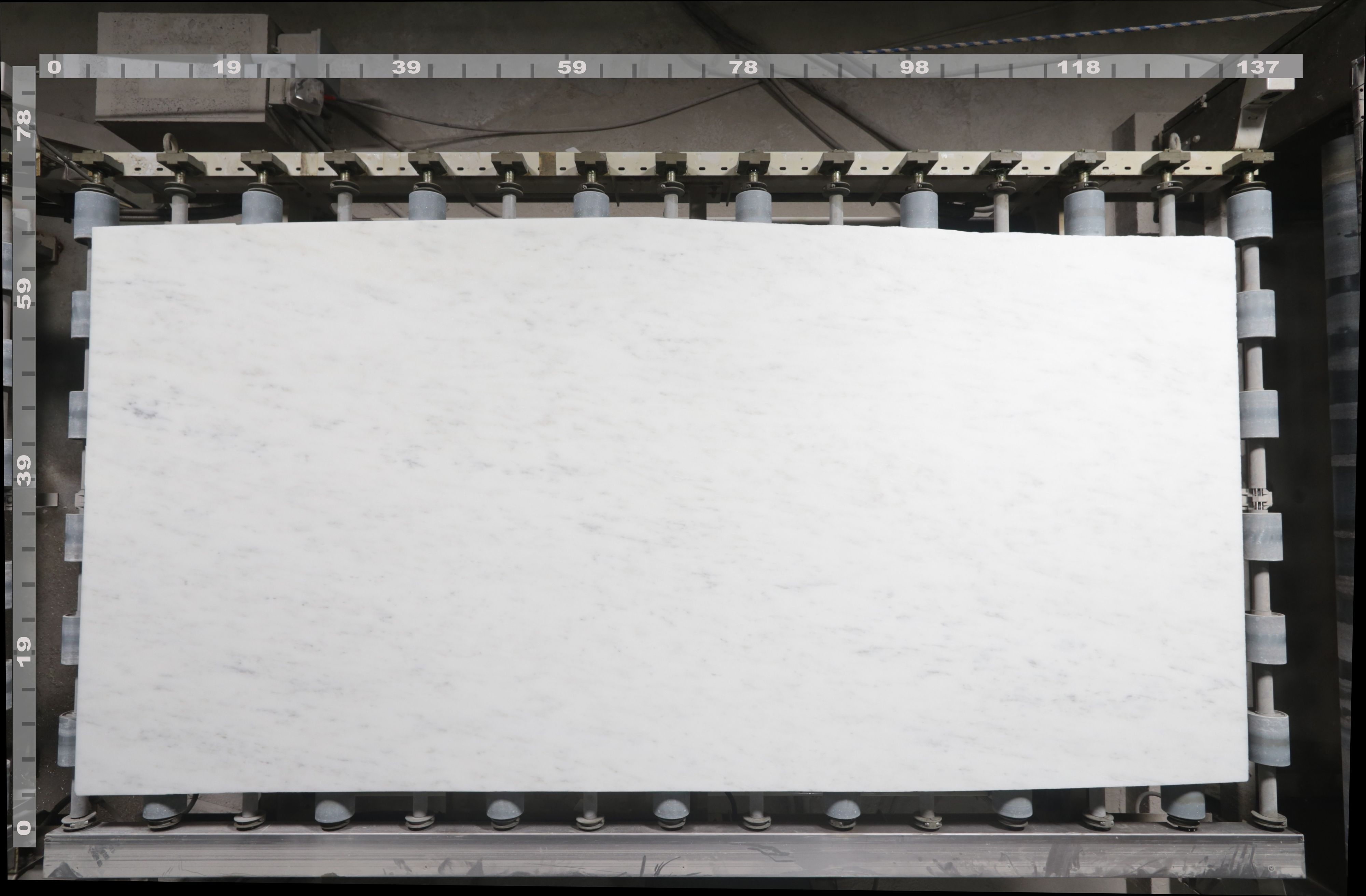  Olympian White Marble Slab 3/4 - 30657#03 -  59x123VS 