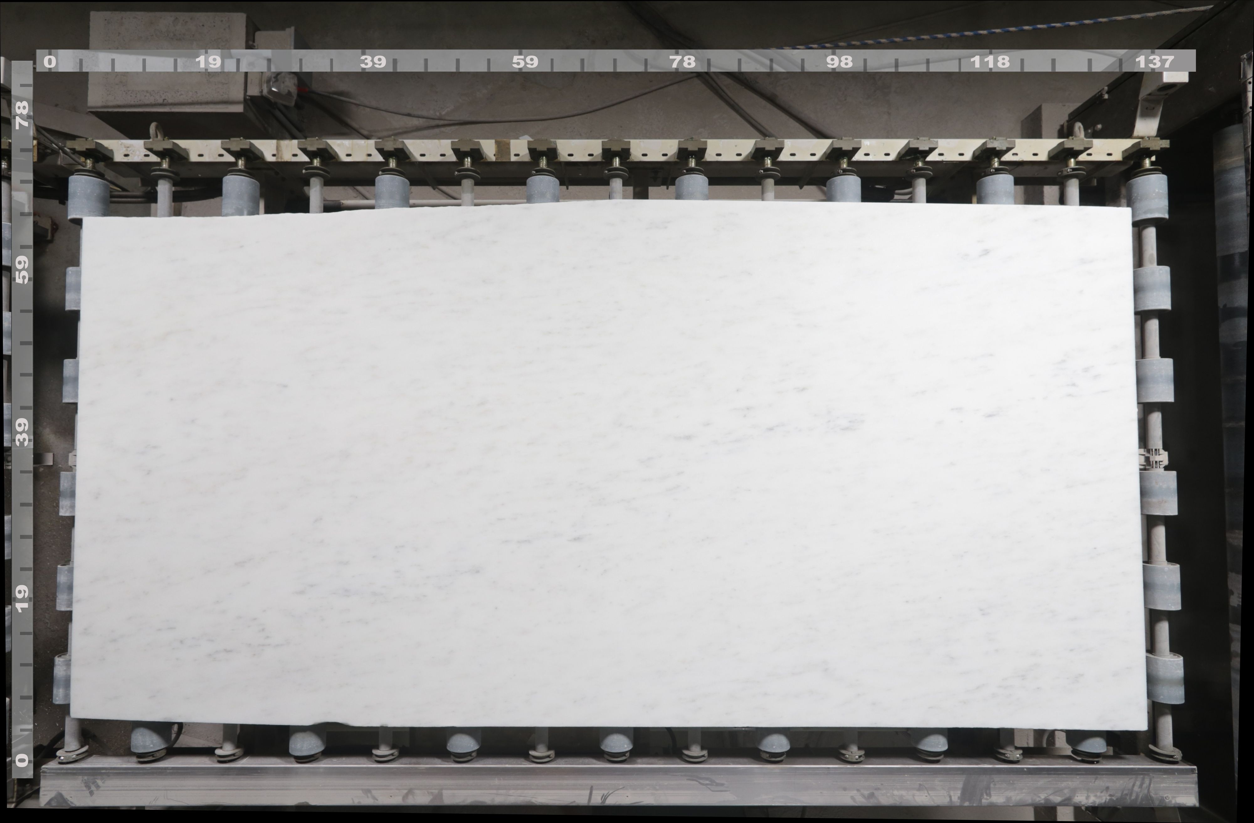  Olympian White Marble Slab 3/4 - 30657#04 -  59x123VS 