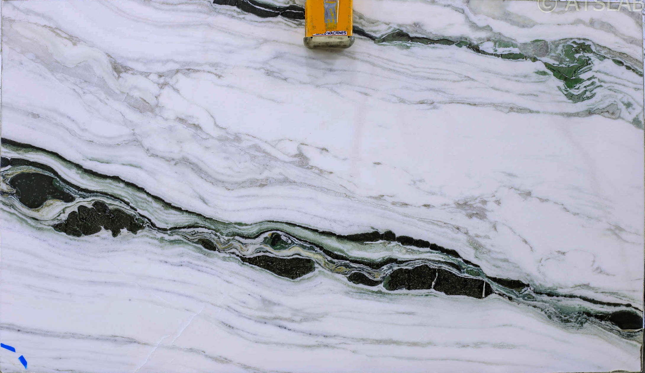  Panda%20White%20Marble%20Slab%203/4%22%20%20Polished%20Stone - 5352#21 -  62X107 