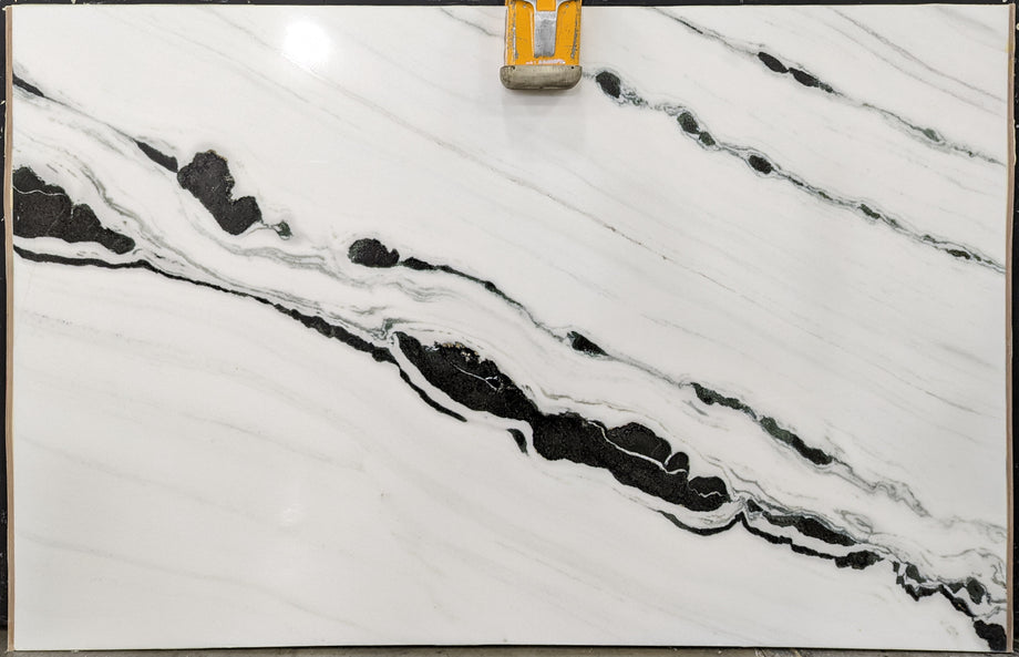  Panda White Marble Slab 3/4  Polished Stone - P12722#37 -  66x104 