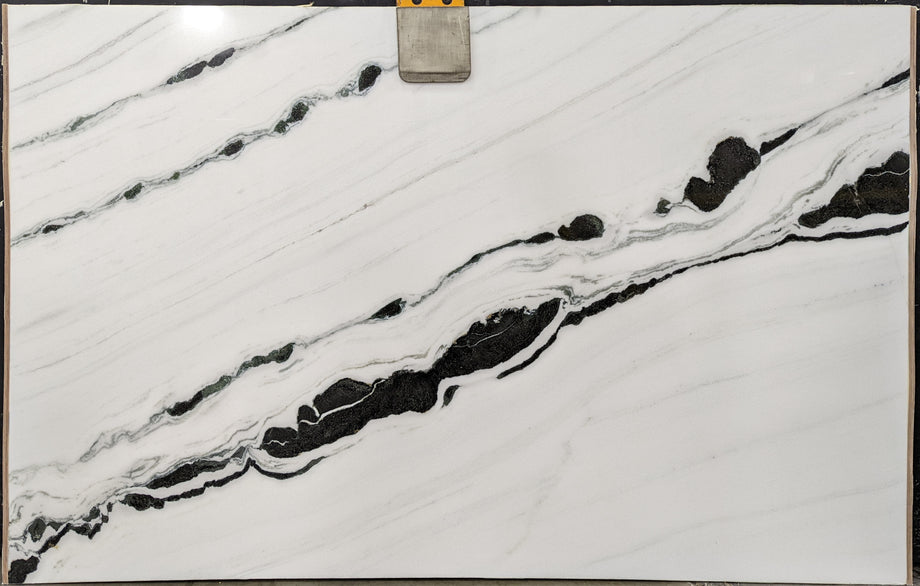  Panda White Marble Slab 3/4  Polished Stone - P12722#38 -  66x104 
