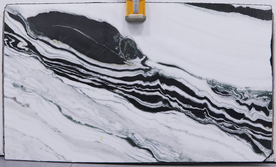  Panda White Marble Slab 3/4  Polished Stone - P30521#05 -  63X105 