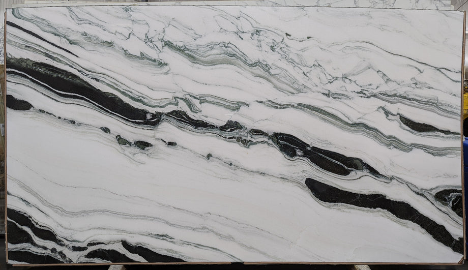  Panda White Marble Slab 3/4  Polished Stone - P40721#12 -  65x118 