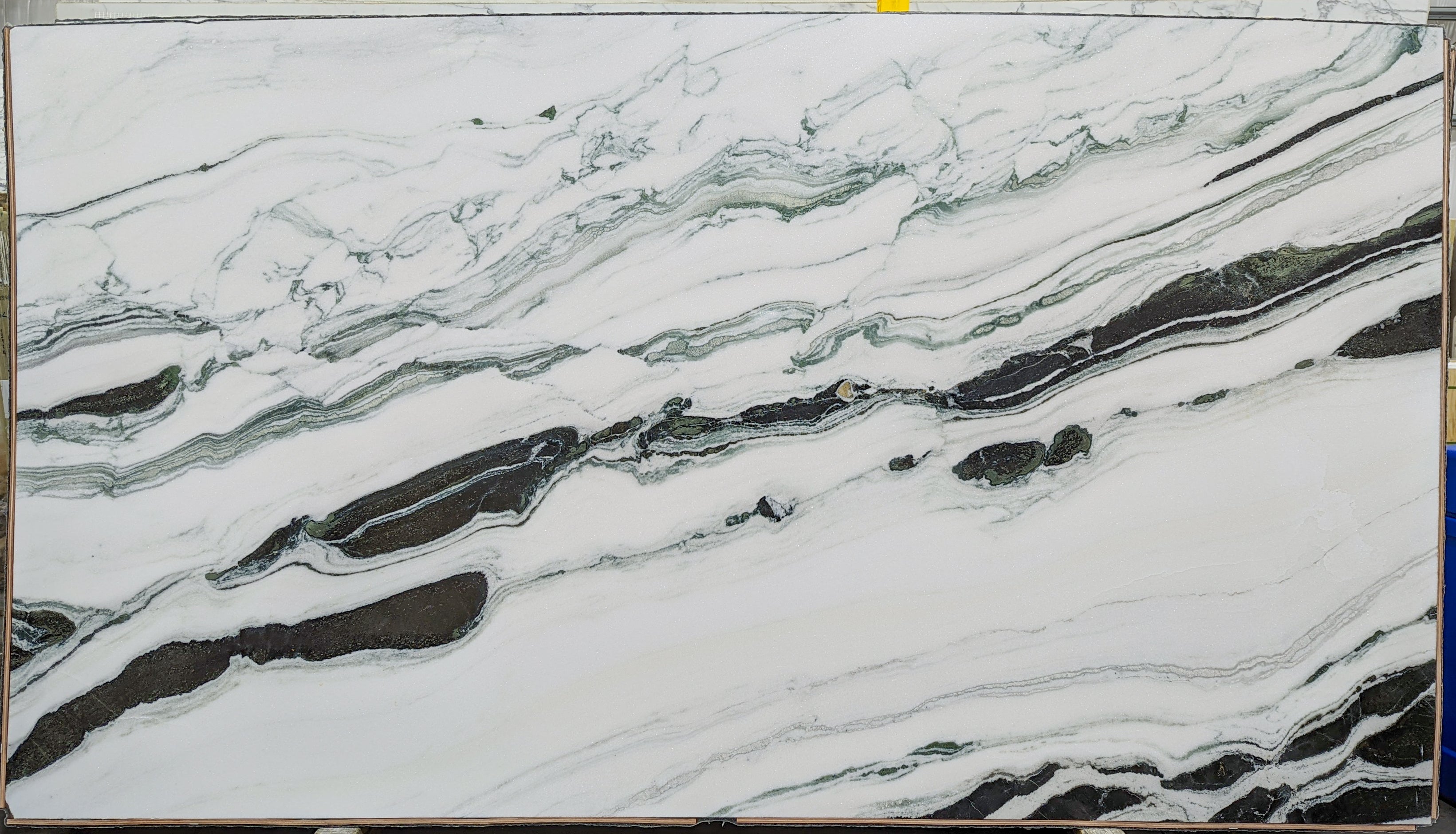  Panda%20White%20Marble%20Slab%203/4%22%20%20Polished%20Stone - P40721#15 -  65x118 