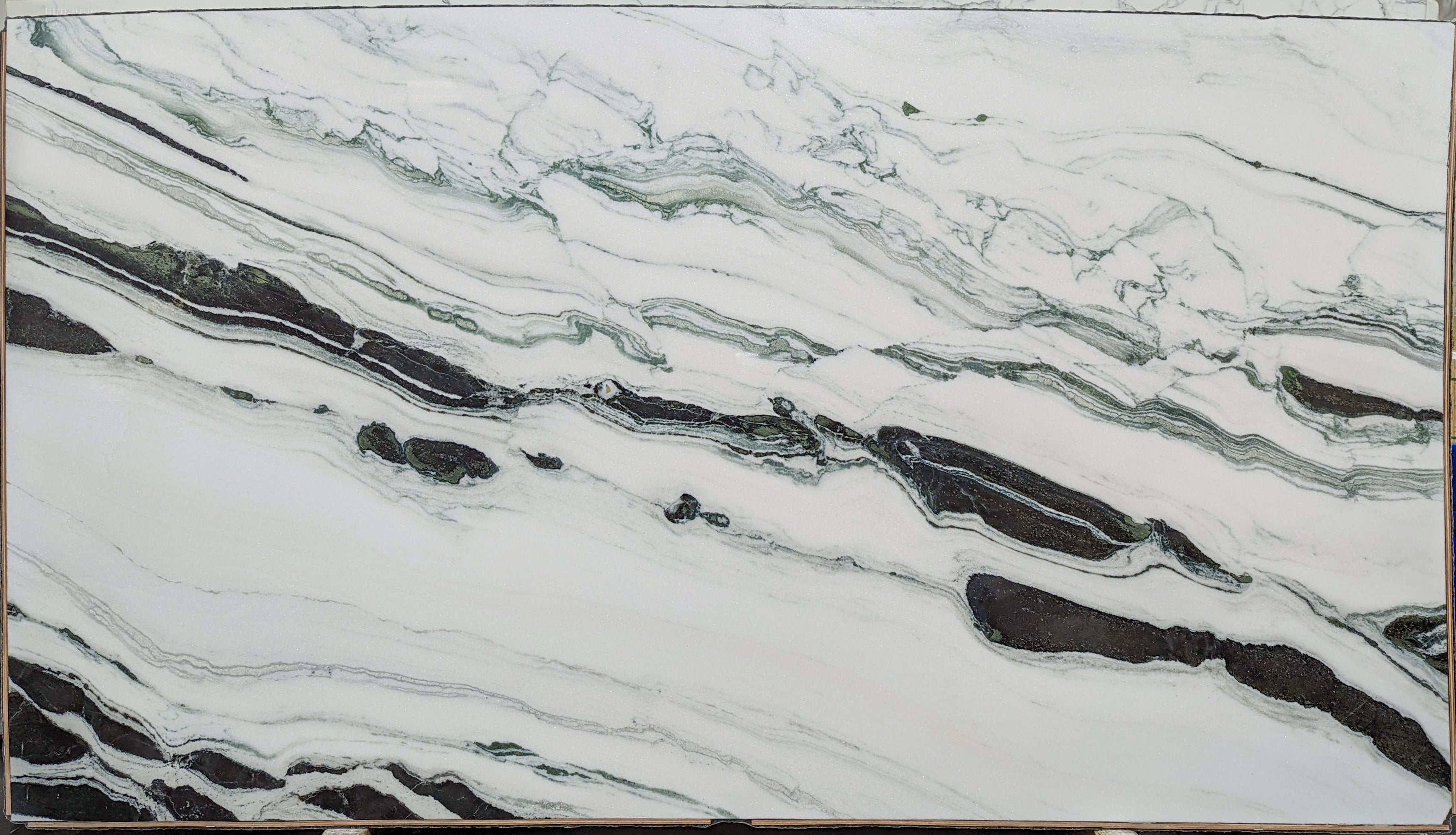  Panda%20White%20Marble%20Slab%203/4%22%20%20Polished%20Stone - P40721#16 -  65x118 