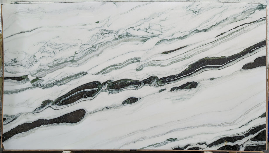  Panda White Marble Slab 3/4  Polished Stone - P40721#21 -  65x118 