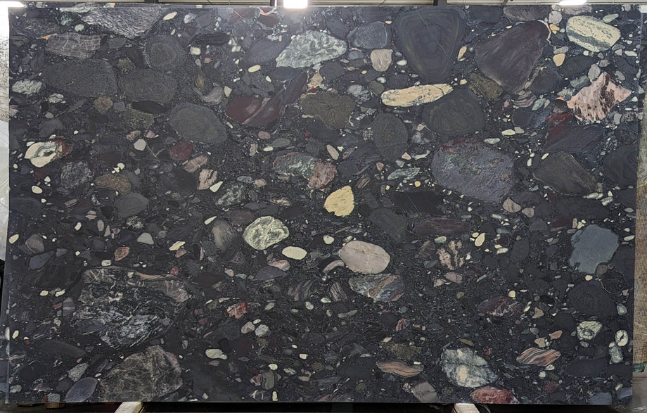  Palladium Arte Marble Slab 3/4  Honed Stone - EA561#42 -  74x118 
