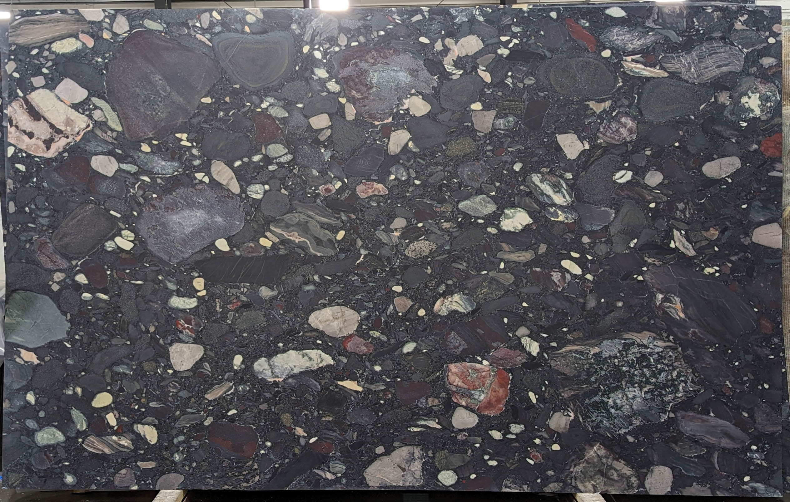  Palladium Arte Marble Slab 3/4  Honed Stone - EA561#45 -  74x118 