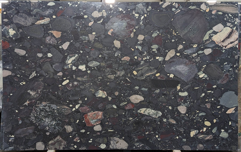  Palladium Arte Marble Slab 3/4  Honed Stone - EA561#46 -  74x118 