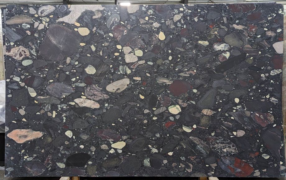  Palladium Arte Marble Slab 3/4  Honed Stone - EA561#51 -  74x118 