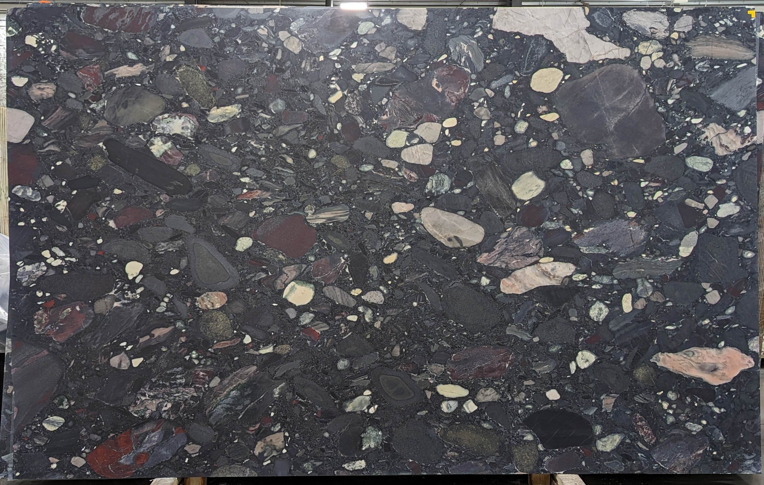  Palladium Arte Marble Slab 3/4  Honed Stone - EA561#52 -  74x118 