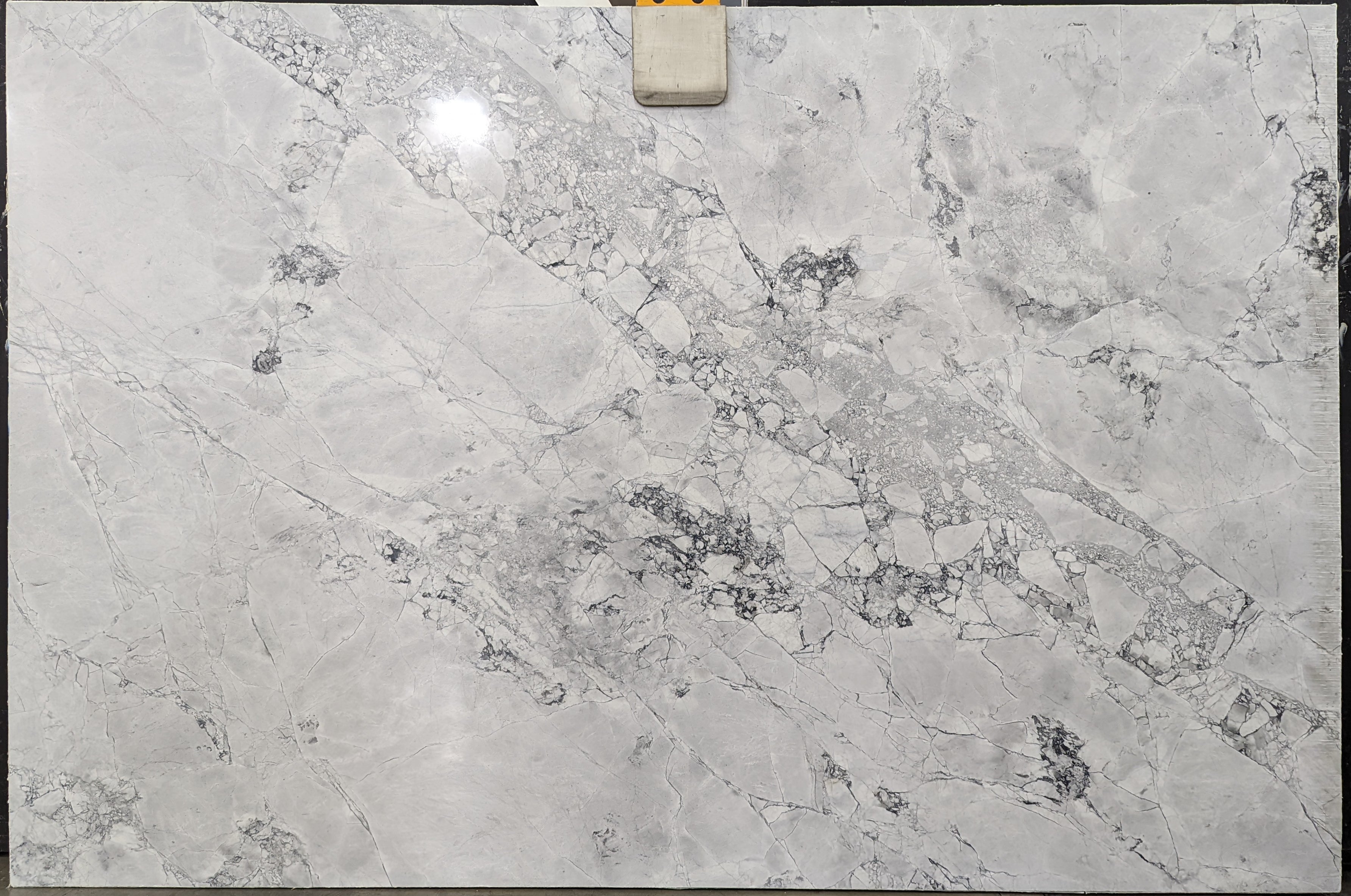  Super White Marble Slab 3/4 - P8422#34 -  77x116 