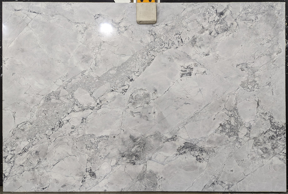  Super White Marble Slab 3/4 - P8422#51 -  77x116 