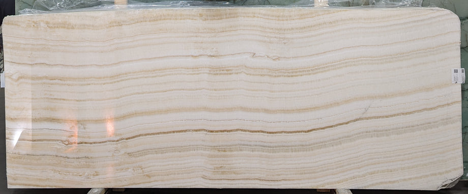  Vanilla Onyx Slab 3/4 - KM23004#09 -  44X112 VS 