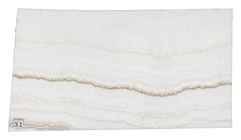  Vanilla Onyx Slab 3/4 - KM24512#31 -  54X99 VS 
