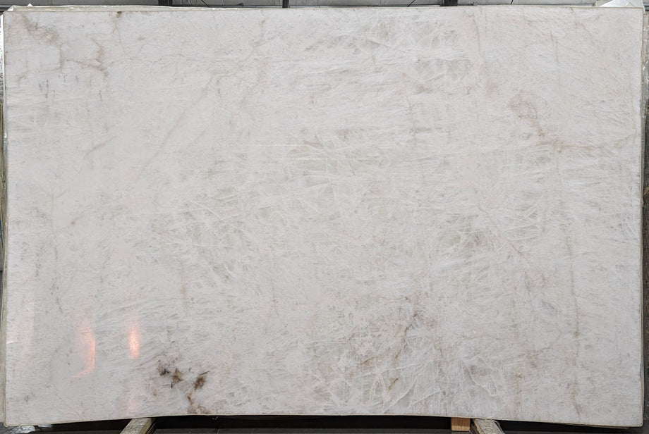  White Diamond A1 Select Quartzite Slab 3/4 - 1474#52 -  77x119 