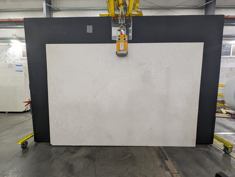  White Sand Marble Slab 3/4 - 1084#08 -  76X112 VS 