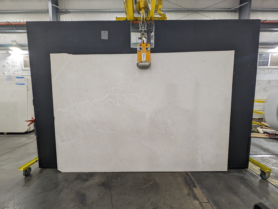  White Sand Marble Slab 3/4 - 1084#36 -  76X112 VS 