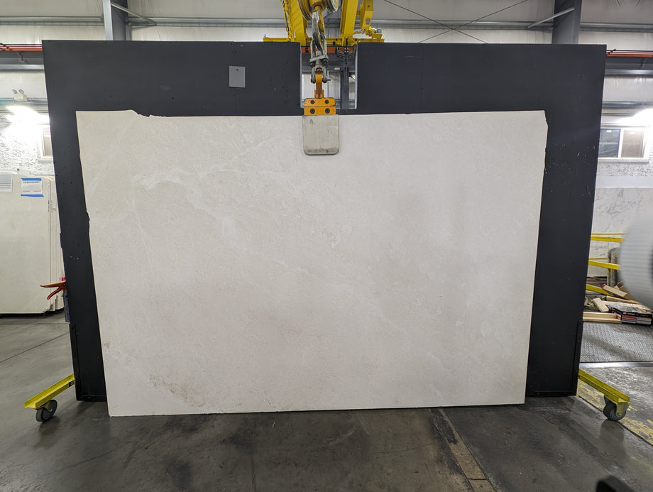  White Sand Marble Slab 3/4 - 1084#42 -  76X112 VS 