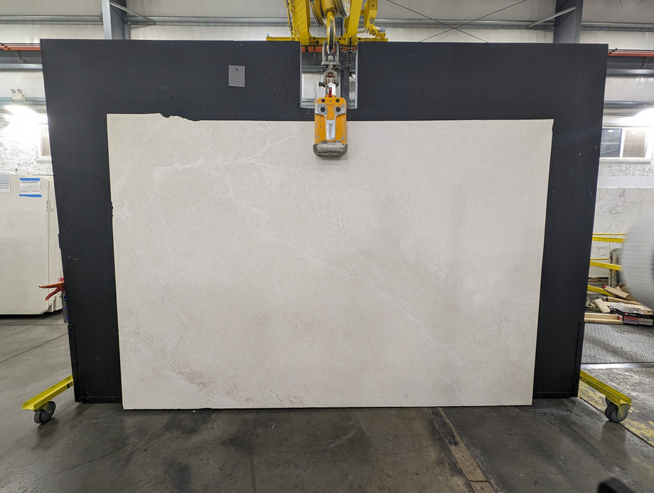  White Sand Marble Slab 3/4 - 1084#43 -  76X112 VS 