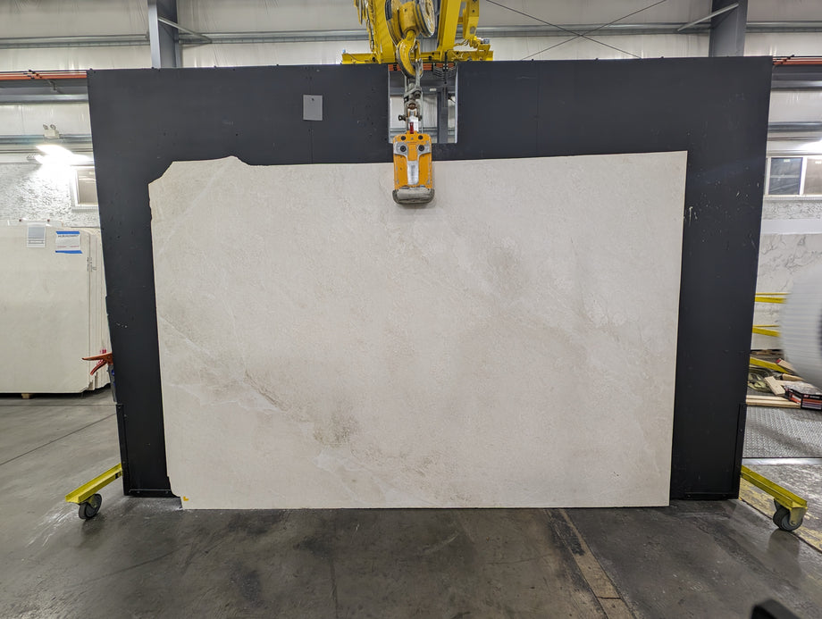  White Sand Marble Slab 3/4 - 1084#51 -  76X112 VS 