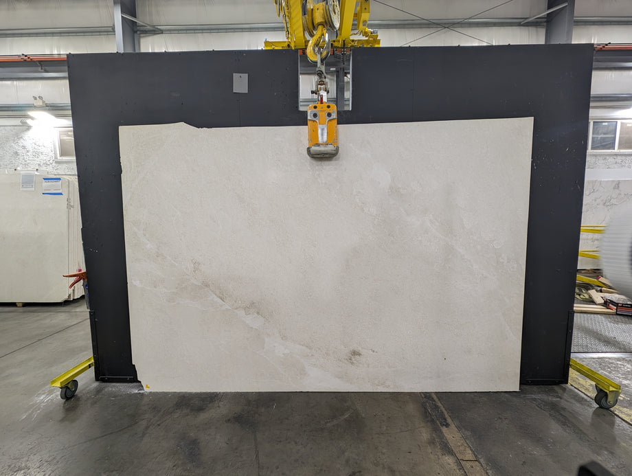  White Sand Marble Slab 3/4 - 1084#53 -  76X112 VS 