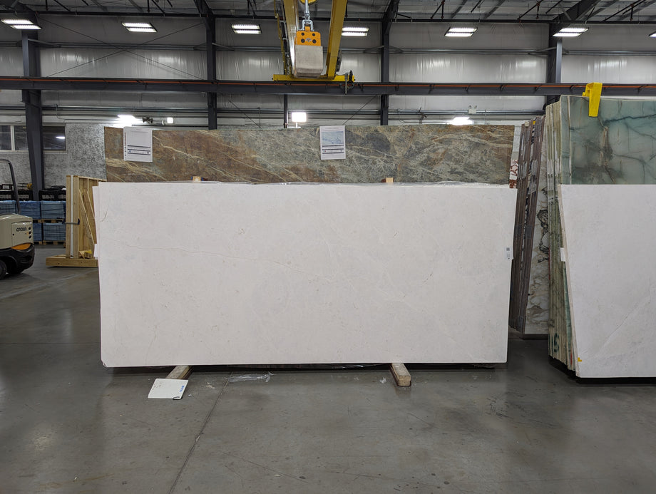  White Sand Marble Slab 3/4 - KM23483#30 -  52x120 VS 