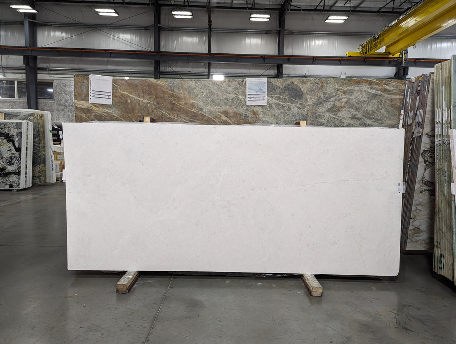  White Sand Marble Slab 3/4 - KM23483#31 -  52x120 VS 
