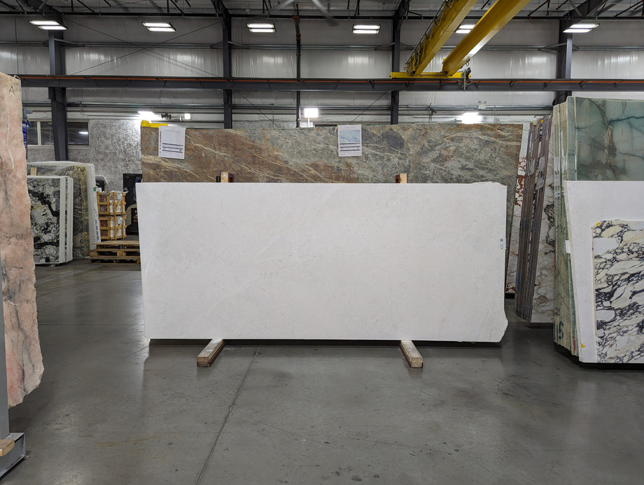  White Sand Marble Slab 3/4 - KM23483#39 -  52x120 VS 