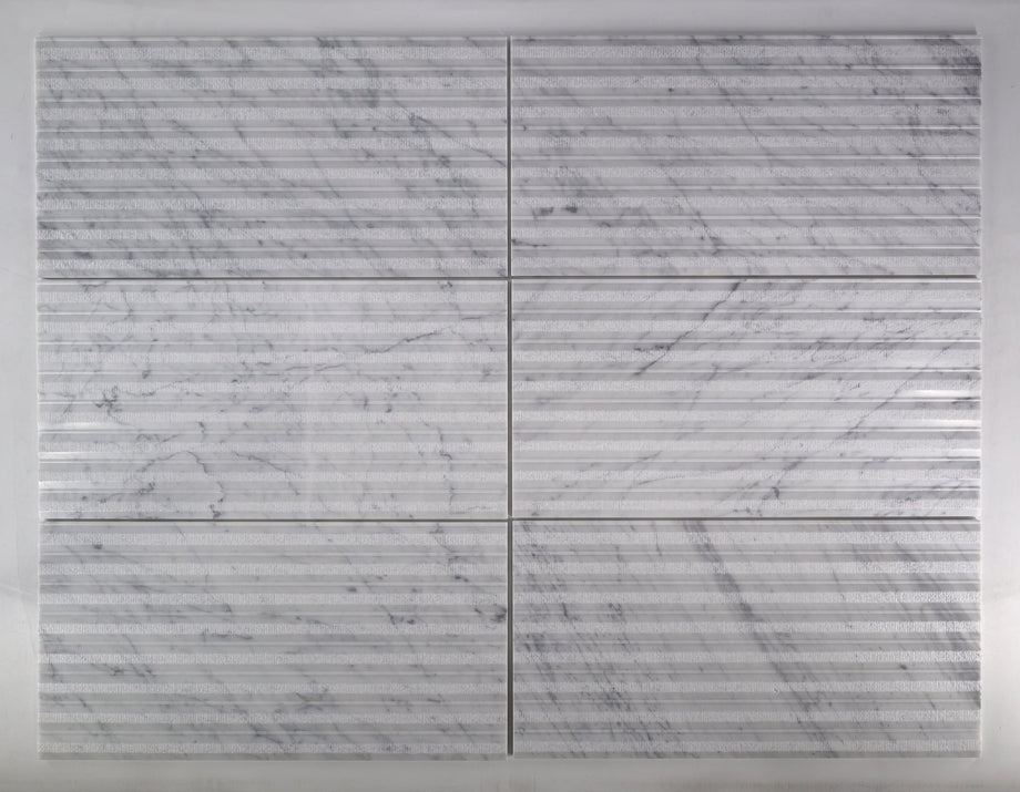  Pannelli Bianco Carrara Marble Dimensional Tile 