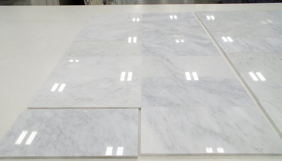  Pacific White Marble Tile 