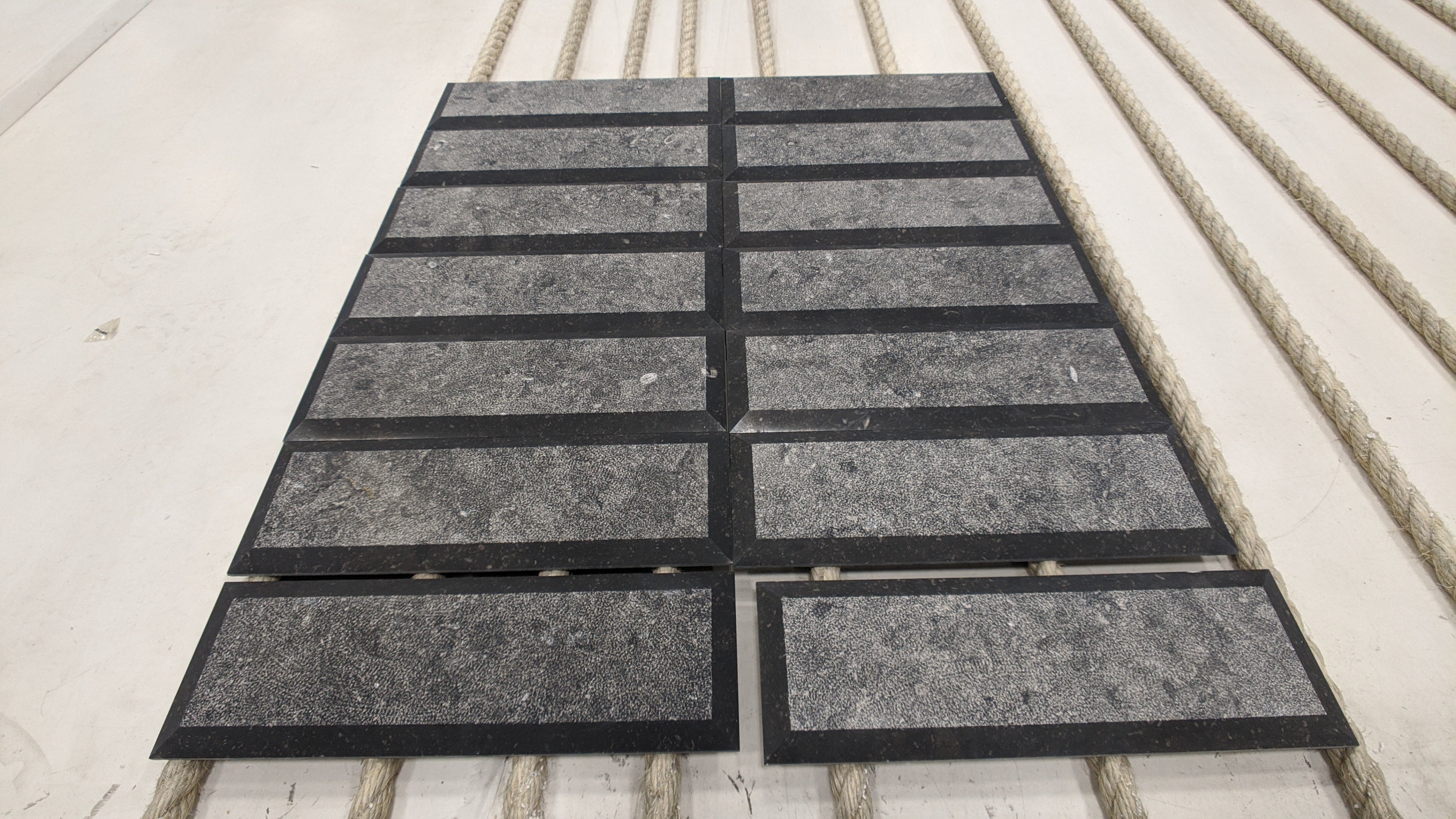  Piqu%C3%A9%20Bevel%20Belgian%20Bluestone%20Marble%20Dimensional%20Tile%20%20Textured%20Stone 