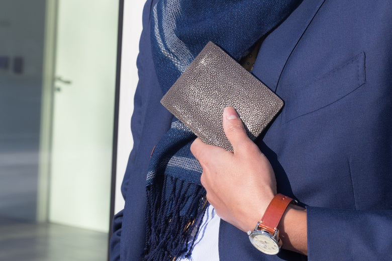 stingray wallet by Il Bussetto