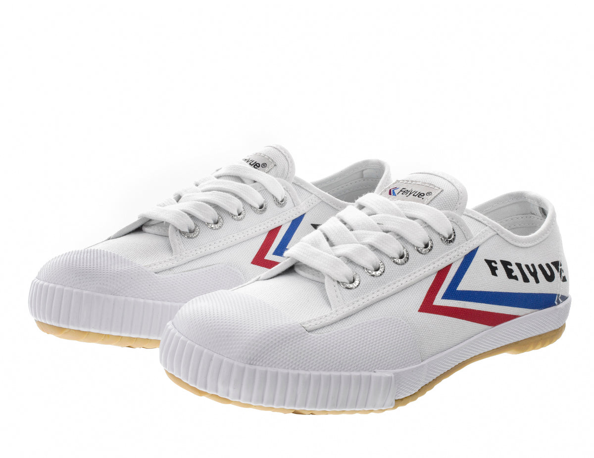 feiyue fe lo classic white sneakers